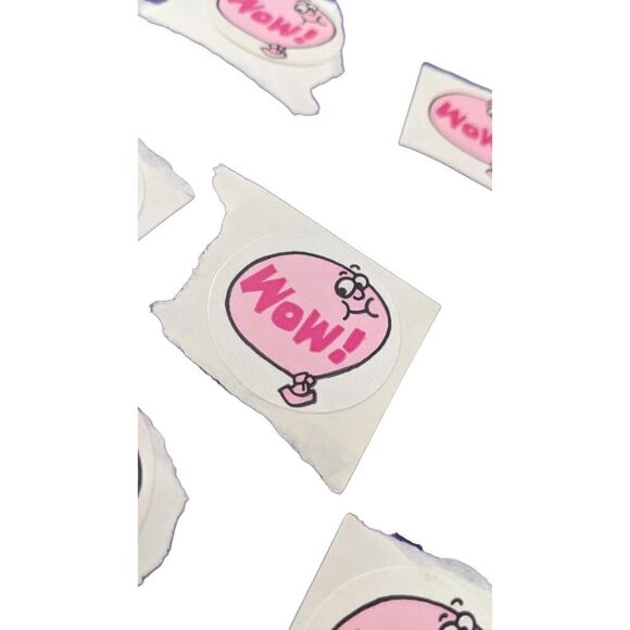 Bubble‎ Gum Scratch & Sniff Sticker Lot Vintage 80s Trend No TM - Picture 2 of 2